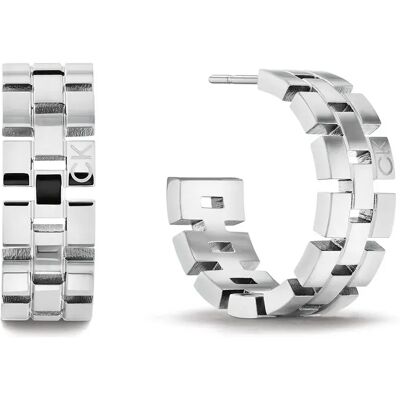 Calvin Klein Orecchini 3500029 Silver One Size Calvin Klein Orecchini 3500029 Silver One Size