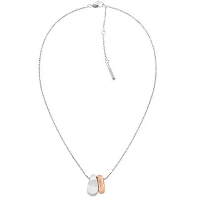 Calvin Klein Collana 35000610 Silver / Rose Gold One Size Calvin Klein Collana 35000610 Silver / Rose Gold One Size