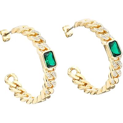 Chiara Ferragni Orecchini J19auw33 Green One Size Chiara Ferragni Orecchini J19auw33 Green One Size
