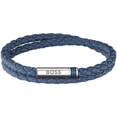 Hugo Braccialetto 1580800 Blue One Size Hugo Braccialetto 1580800 Blue One Size