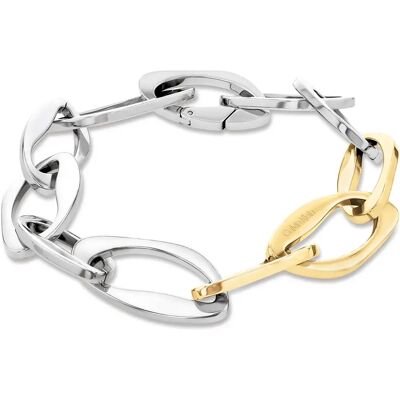 Calvin Klein Braccialetto 35000803 Silver / Gold One Size Calvin Klein Braccialetto 35000803 Silver / Gold One Size