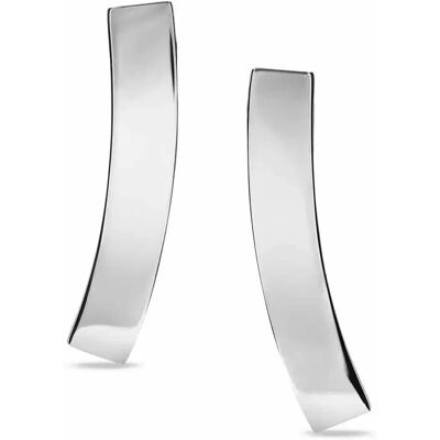 Calvin Klein Orecchini Elliptical Silver One Size Calvin Klein Orecchini Elliptical Silver One Size