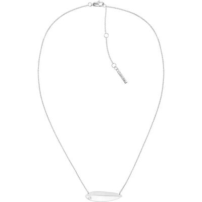Calvin Klein Collana Sculpted Silver One Size Calvin Klein Collana Sculpted Silver One Size