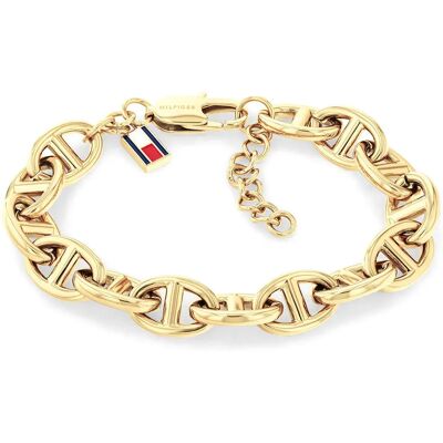 Tommy Hilfiger Braccialetto 2781018 Gold One Size Tommy Hilfiger Braccialetto 2781018 Gold One Size