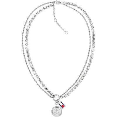 Tommy Hilfiger Collana 2781023 Silver One Size Tommy Hilfiger Collana 2781023 Silver One Size