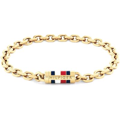 Tommy Hilfiger Braccialetto Bruch Gold / Red One Size Tommy Hilfiger Braccialetto Bruch Gold / Red One Size