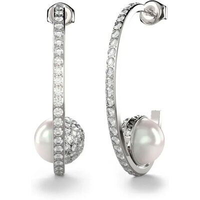 Guess Orecchini Calypso Silver One Size Guess Orecchini Calypso Silver One Size