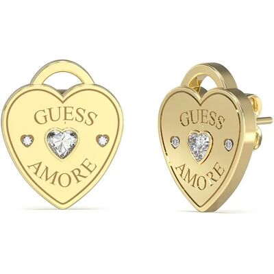 Guess Orecchini Amore Heart Studs Gold One Size Guess Orecchini Amore Heart Studs Gold One Size