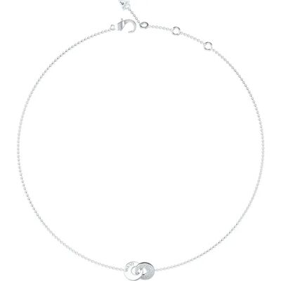 Guess Collana Blooming Summer Silver One Size Guess Collana Blooming Summer Silver One Size