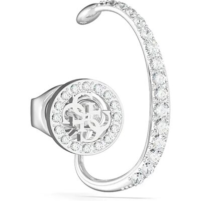 Guess Orecchini Crazy Jube03292 Silver One Size Guess Orecchini Crazy Jube03292 Silver One Size