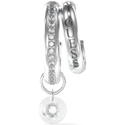 Guess Orecchini Crazy Jube0329 Silver One Size Guess Orecchini Crazy Jube0329 Silver One Size