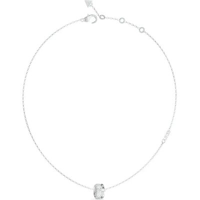 Guess Collana Fabulous Me Silver One Size Guess Collana Fabulous Me Silver One Size