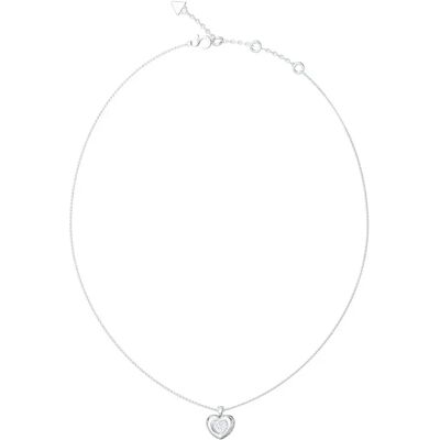 Guess Collana Love Jubn0563 Silver One Size Guess Collana Love Jubn0563 Silver One Size