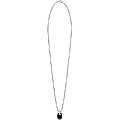 Guess Orecchini Poseidon Jumn0500 Silver / Black One Size Guess Orecchini Poseidon Jumn0500 Silver / Black One Size