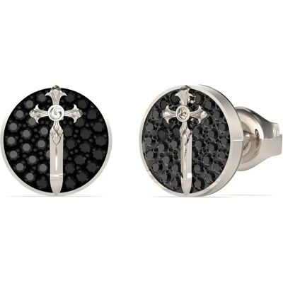 Guess Orecchini Rebel Knight Silver One Size Guess Orecchini Rebel Knight Silver One Size
