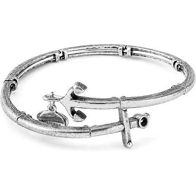 Alex And Ani Braccialetto Anchor Silver One Size Alex And Ani Braccialetto Anchor Silver One Size