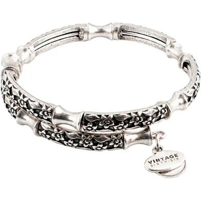 Alex And Ani Braccialetto Jardinsecr Silver One Size Alex And Ani Braccialetto Jardinsecr Silver One Size