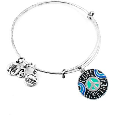 Alex And Ani Braccialetto Together Silver One Size Alex And Ani Braccialetto Together Silver One Size