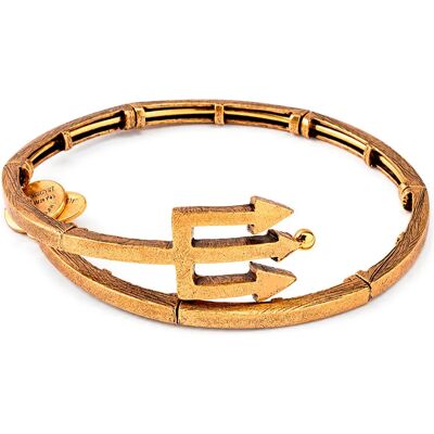 Alex And Ani Braccialetto Trident Gold One Size Alex And Ani Braccialetto Trident Gold One Size