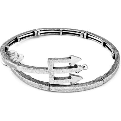 Alex And Ani Braccialetto Trident Silver One Size Alex And Ani Braccialetto Trident Silver One Size
