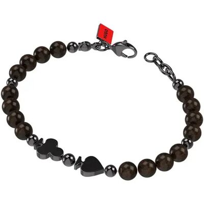 Hugo Braccialetto 50566275 Red Brown Overflow One Size Hugo Braccialetto 50566275 Red Brown Overflow One Size