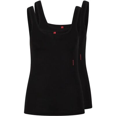 Hugo Maglietta Intima Tecnica Senza Maniche 5069682 2 Unità Black M Hugo Maglietta Intima Tecnica Senza Maniche 5069682 2 Unità Black M