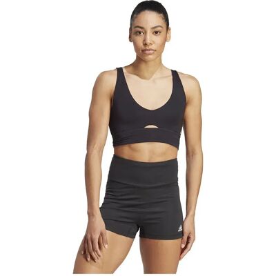 Adidas Reggiseno Sportivo Purebare Light Black 2XS Adidas Reggiseno Sportivo Purebare Light Black 2XS