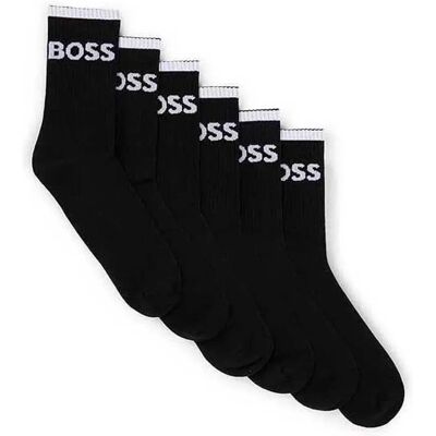 Boss Calzini Stripcc 10257762 6 Paia Black EU 43-46 Boss Calzini Stripcc 10257762 6 Paia Black EU 43-46