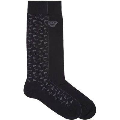 Emporio Armani Calzini 302301-f280 Black EU 39-46 Emporio Armani Calzini 302301-f280 Black EU 39-46