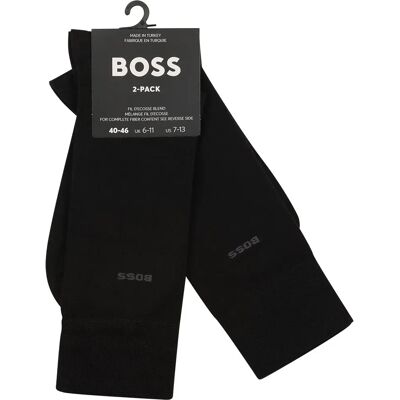 Boss Calzini Tom Uni 1026923 2 Paia Black EU 43-46 Boss Calzini Tom Uni 1026923 2 Paia Black EU 43-46