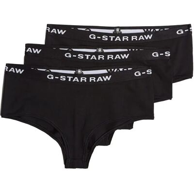 G-star Slip Da Donna D2081-d516 3 Unità Black / Black / Black 2XS G-star Slip Da Donna D2081-d516 3 Unità Black / Black / Black 2XS