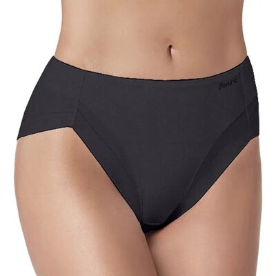 Janira Fascia A Forma Di Mutandina Midi A Pancia Piatta Black XL Janira Fascia A Forma Di Mutandina Midi A Pancia Piatta Black XL