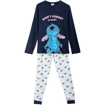 Cerda Stitch Pigiama A Maniche Lunghe Stitch Blue S Cerda Stitch Pigiama A Maniche Lunghe Stitch Blue S