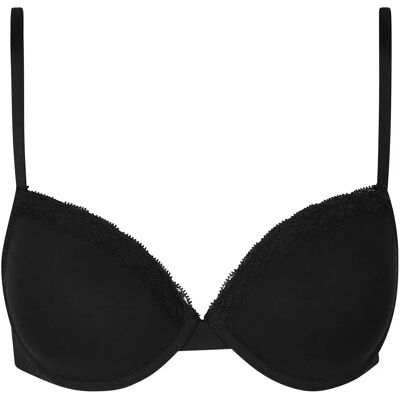Urban Classics Reggiseno Basic Cotton Lace 2 Unità Black / White 70 Urban Classics Reggiseno Basic Cotton Lace 2 Unità Black / White 70