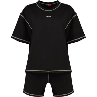 Hugo Pigiama A Maniche Corte 10272272 01 Black L Hugo Pigiama A Maniche Corte 10272272 01 Black L