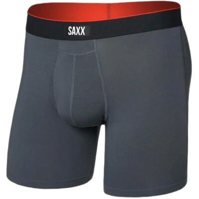 Saxx Underwear Boxers Multi-sport Mesh Brief Fly Turbulence (W / Black Wb) S Saxx Underwear Boxers Multi-sport Mesh Brief Fly Turbulence (W / Black Wb) S
