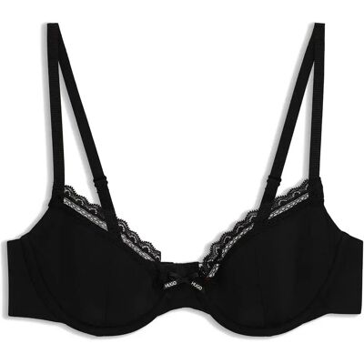 Hugo Reggiseno Unique 10273201 01 Black 70 Hugo Reggiseno Unique 10273201 01 Black 70