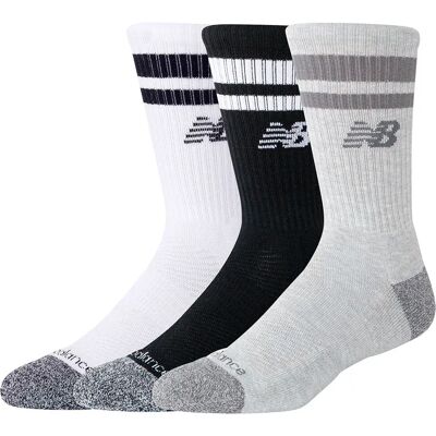 New Balance Calzini Crew Active Lifestyle Striped Assortito Assorted Colors EU 35-38 New Balance Calzini Crew Active Lifestyle Striped Assortito Assorted Colors EU 35-38