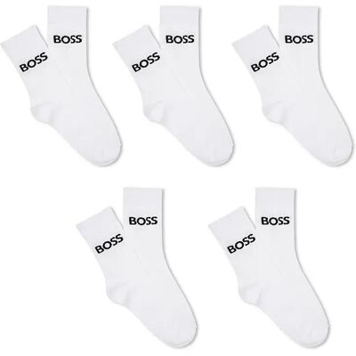 Boss Calzini J52638 5 Paia White EU 39 Boss Calzini J52638 5 Paia White EU 39