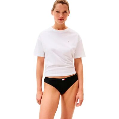 Tommy Hilfiger Tanga Uw0uw06139 3 Unità Black / Black / Black XS Tommy Hilfiger Tanga Uw0uw06139 3 Unità Black / Black / Black XS
