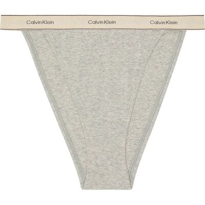 Calvin Klein Tanga Lv00qf8370 Heather Grey XL Calvin Klein Tanga Lv00qf8370 Heather Grey XL