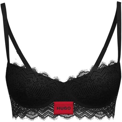 Hugo Reggiseno 10269292 Push Up Black 001 80 Hugo Reggiseno 10269292 Push Up Black 001 80
