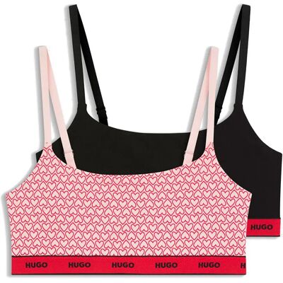 Hugo Reggiseno 10272521 Bralette 2 Unità Open Pink M Hugo Reggiseno 10272521 Bralette 2 Unità Open Pink M