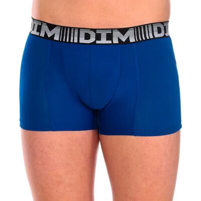 DIM. Paris Boxers Ad001n1 3d Flex Air Cotton 2 Unità Steel Blue / White 6 DIM. Paris Boxers Ad001n1 3d Flex Air Cotton 2 Unità Steel Blue / White 6