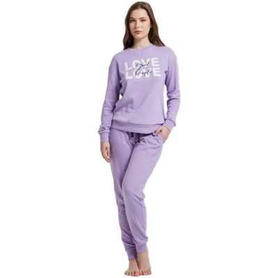 Pompea Pigiama A Maniche Lunghe Avignon Lilac L Pompea Pigiama A Maniche Lunghe Avignon Lilac L