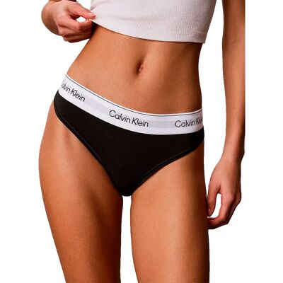Calvin Klein Tanga Lv00qf883 2 Unità Black / Blue Tulip L Calvin Klein Tanga Lv00qf883 2 Unità Black / Blue Tulip L