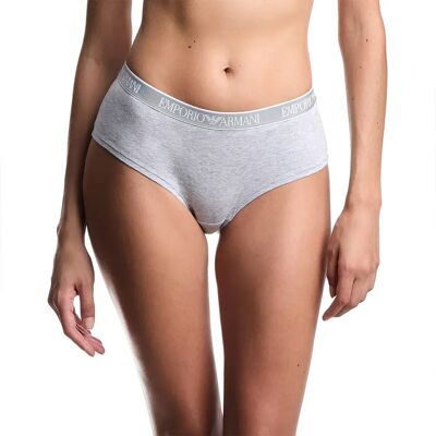 Emporio Armani Slip Da Donna Ew000395_af19026 Culotte Light Grey Melange XS Emporio Armani Slip Da Donna Ew000395_af19026 Culotte Light Grey Melange XS