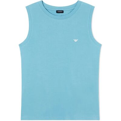 Emporio Armani Maglietta Intima Tecnica Senza Maniche Ew00010_af19023 Aqua S Emporio Armani Maglietta Intima Tecnica Senza Maniche Ew00010_af19023 Aqua S