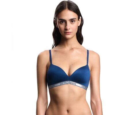 Emporio Armani Reggiseno Ew0002_af19028 Triangle Ink Blue M Emporio Armani Reggiseno Ew0002_af19028 Triangle Ink Blue M