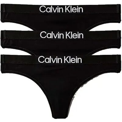Calvin Klein Tanga Lv00qd5397 3 Unità Black / Black / Black XL Calvin Klein Tanga Lv00qd5397 3 Unità Black / Black / Black XL